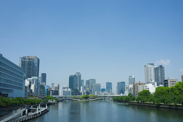 Obraz premium 水の都の風景