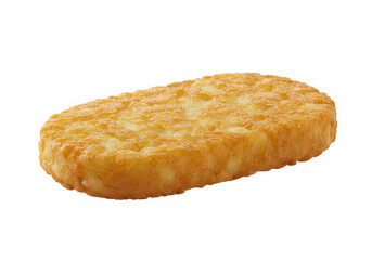 Crispy hashbrown breakfast isolated on transparent background