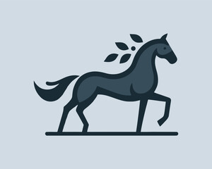Horse Full Body Logo With Professional Look