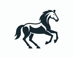 Horse full body logo for professional company branding