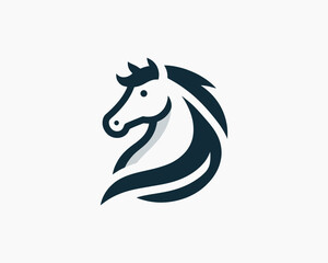 Horse logo design