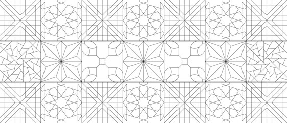 幾何学 抽象 花 葉 四角形 パターン 背景