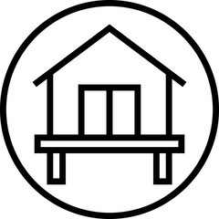 bungalow icon
