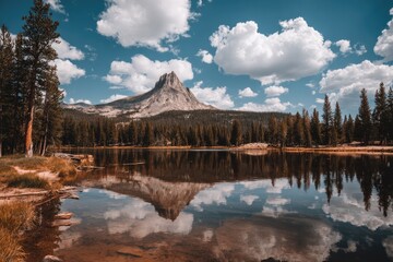 reflection in the lake