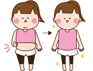 ダイエットのビフォー アフター