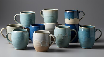 Ocean's Embrace: A Ceramic Collection