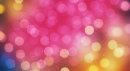 Obraz premium Crimson Dream: Bokeh Rhapsody