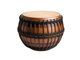 a close up of a drum