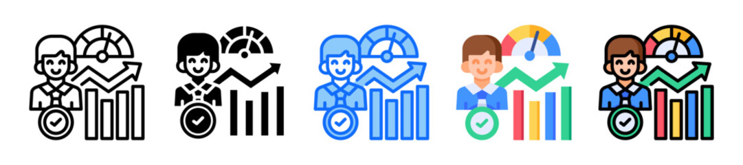 Performance Employee Icon