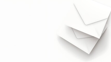  Elegant 3D cubes arranged in a sophisticated pattern on a clean white background, perfect for adding text or graphics to create a minimalist and modern design