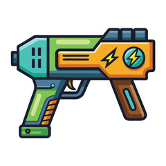 Zapper gaming instrument isolated on white background