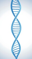 Double Helix: 3D Rendered Life Code