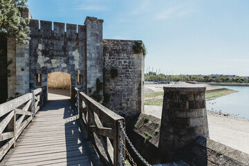 Old bridge in La Rochelle