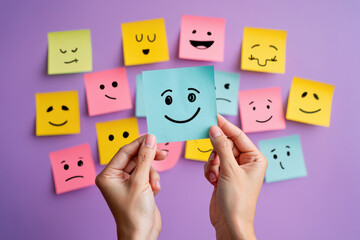 Positive Emotions Finding Happiness Amidst a Mix of Feelings