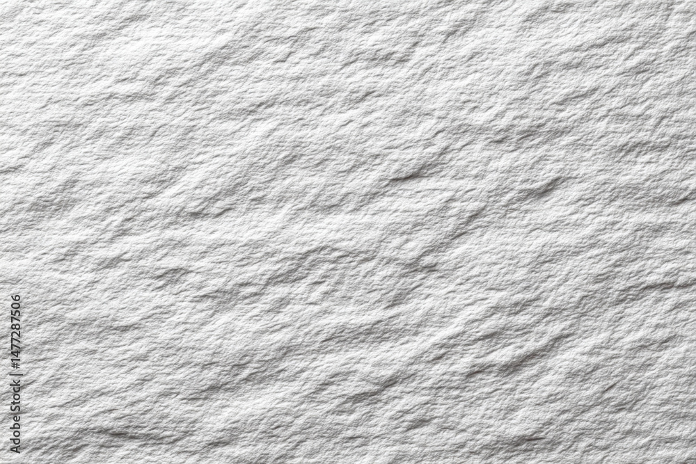 Aufkleber Smooth white paper texture background with subtle wrinkles and soft shadows creating natural and clean surface effect