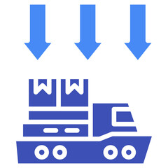 Import Logistics Icon
