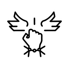 chinese calligraphy character