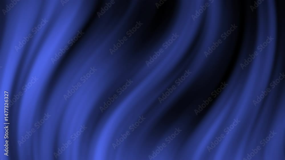 Poster abstract blue flowing wave pattern with soft, blurred edges creating a sense of motion, abstract tex