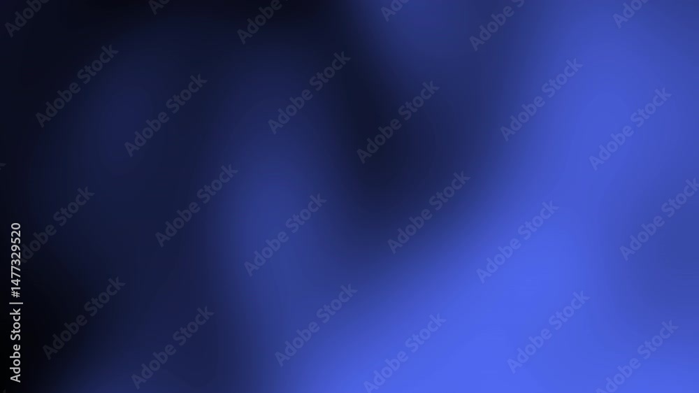 Poster a smooth blue and black abstract gradient with soft transitions and no distinct shapes or objects, a