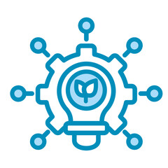 Innovation Hub  Icon Element For Design	