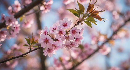 Pink Blossom's Gentle Whisper