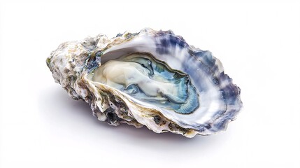 Naklejka premium shell on white background