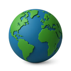 Fototapeta premium Explore the vivid earth a 3d illustration of our planet in the solar system cosmos environment