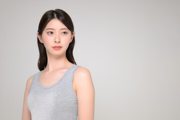 Obraz premium ミドル女性 ビューティー 美容