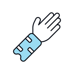 Arm Guard Vector icon