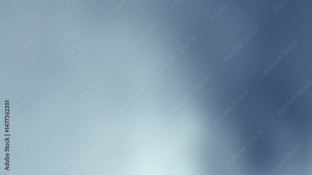 Poster a soft blue abstract blur, evoking calmness and tranquility with no distinct shapes or objects in fo