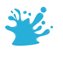 Fototapeta premium Set of Water drops, black sea ocean waves stencil. Liquid elements, cry droplet icons vector set. Ink, sauce, river isolated splashes