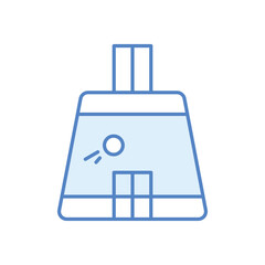 Cricket Pitch Vector icon