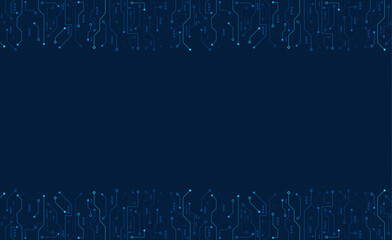 Circuit board. High-tech technology background