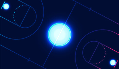 Basketball court top view, Basketball court line