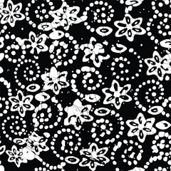 Seamless Print Shibori pattern and tie-dye allover textile Shibori allovers pattern design