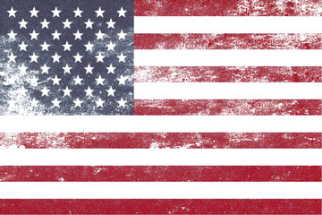 Fototapeta premium american flag grunge