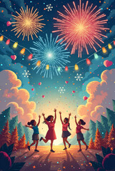 happy new year party