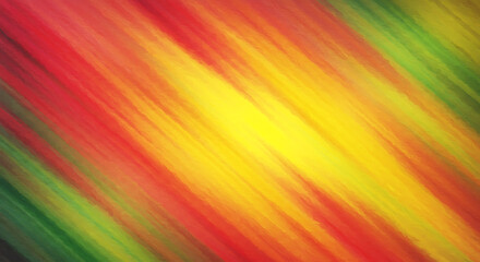 Abstract background with diagonal vibrant colorful stripes and textured effect suitable for vibrant designs, web banners, social media posts.