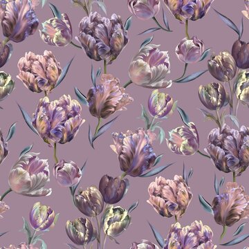 seamless floral pattern abstract watercolor flowers digital creative allover design flower stock light purple colour background design fabric print design 