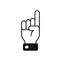 Umpire Signal Vector icon