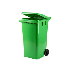 Trash Bin: A Guardian of Cleanliness isolated on white or transparent background. PNG