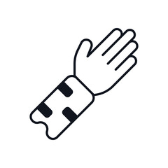 Arm Guard Vector icon