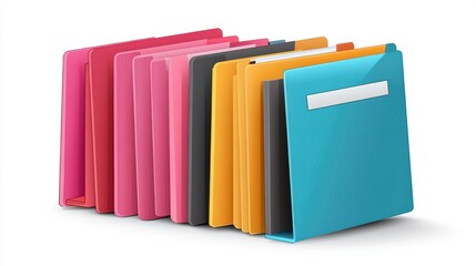 Corporate disclosure folder with equity policy labels emphasizing reporting standards and fairness
