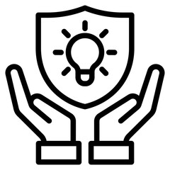 Monitoring hand icon vector illustration