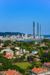 The scenery of Xiamen Gulangyu island