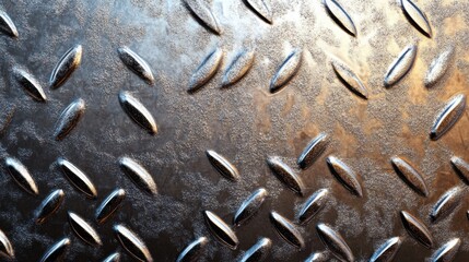 A radial metal texture.