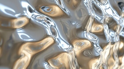 A radial metal texture.