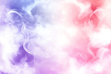 Abstract swirling pastel smoke clouds.  Soft, ethereal, and dreamy effect of colorful smoke.  Light and airy, with a gentle, almost luminous quality