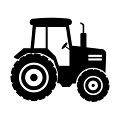 Obraz premium tractor isolated on white background
