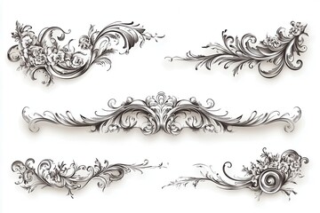 Ornate decorative elements